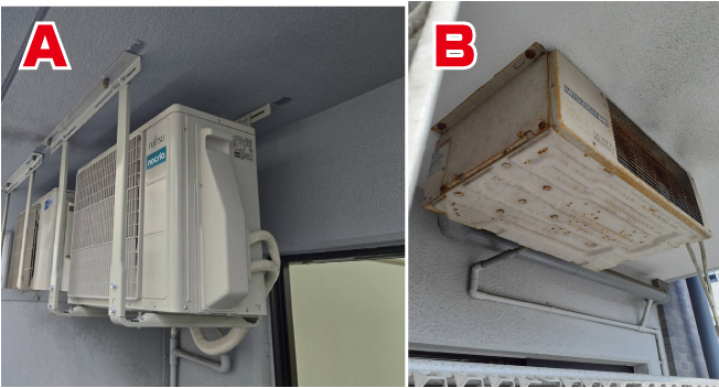 ローボーイ型室外機について | エアコン設置＆交換サービス | アット 